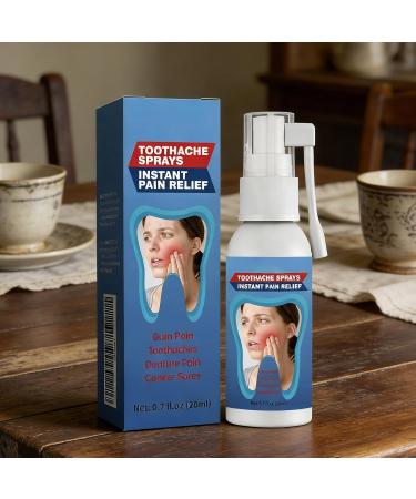 Adult Dental Relief Spray 20ml Gentle Soothing and Long-Lasting Dry Mouth Refreshing Spray | For Travel Home Parties Office After Meals Men and Women - Buy Online on GoSupps.com