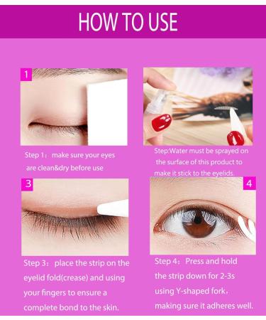 Invisible Water Eyelid Tape 920 Pcs for Instant Eye Lift - Perfect for Hooded Eyes and Uneven Mono-Eyelids - Buy Online on GoSupps.com