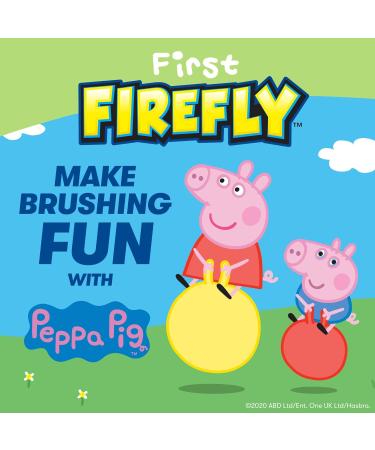 Buy Firefly Peppa Pig Training Kit - Light Up Toothbrush & Strawberry Toothpaste | Soft Bristles for Kids | Fast International Shipping - Buy Online on GoSupps.com