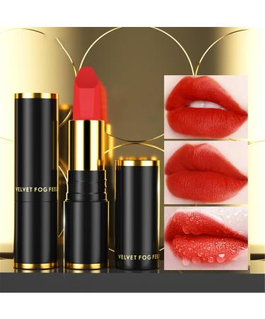 New Fall Velvet Matte Lipstick 2024 - Smudge Proof & Waterproof Red Lip Stain for Women - Perfect Gift - Buy Online on GoSupps.com