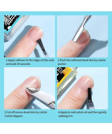 Teenitor Cuticle Care Kit with Cuticle Softener, Remover, and Revitalizing Oil - Buy Online on GoSupps.com