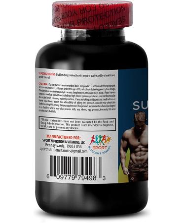 Super MACA Blend 2070 MG Male Enhancing Pills - Extra Strength with Horny Goat Weed - 60 Capsules - Buy Online on GoSupps.com