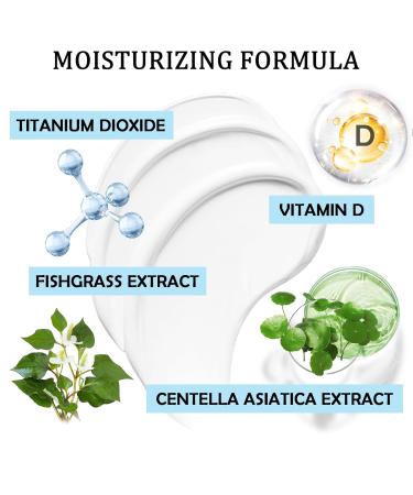 Daily SPF 50+ PA++++ Sunscreen Moisturizer | Hydrating Non-greasy Lightweight Cream for All Skin Types - No White Cast - Buy Online on GoSupps.com