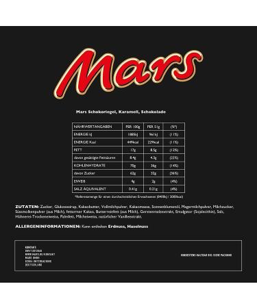 MARS BARRITA OF 51GR. - BOX OF 24 UNITS - Buy Online on GoSupps.com