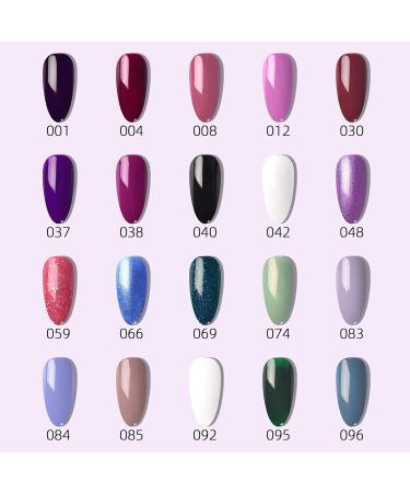 KADS 23-Part Gel Nail Polish Kit - LED Glitter Gel Set with Shine & Matte Finish | All Season Starter Kit for Stunning Nails - Buy Online on GoSupps.com