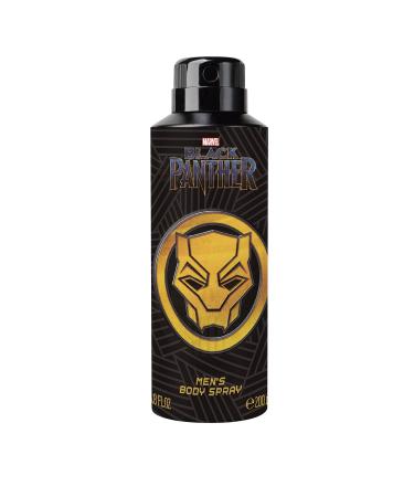 Black Panther Marvel Fragrance For Men Body Spray 6.8oz 200ml Made in Spain by Air Val International