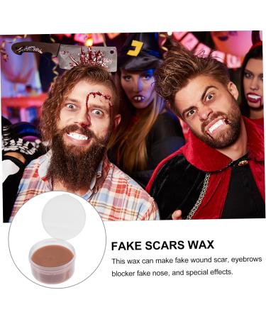  DECOMELODY 2 Pieces Makeup Wax Knife Molding Scar Wax Fake Scar Wax Face Wax Fake Wound Scar Kit Wound Scar Wax Body Paint Scar Wax Paint Eyelash Boxes Packaging - Buy Online on GoSupps.com