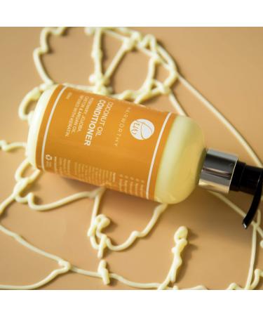 Hairrepair Coconut Oil Conditioner - Nourishing Rosemary Jojoba Castor & Argan Oil for Healthy Hair | International Shipping Available - Buy Online on GoSupps.com