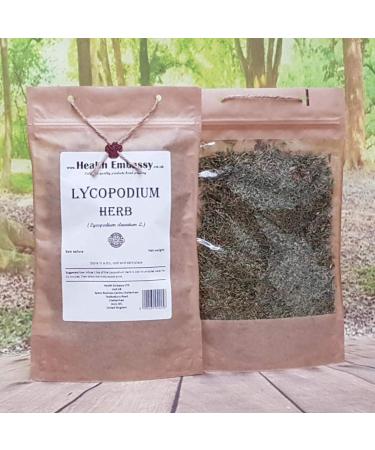 Lycopodium Herb Tea | Lycopodium Clavatum L | Lycopode Herbe Tisane | Health Embassy (100g) - Buy Online on GoSupps.com