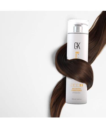 GK Hair Global Keratin Balancing Conditioner 1000ml - Best for Greasy & Color-Treated Hair | Daily Deep Conditioning - Buy Online on GoSupps.com