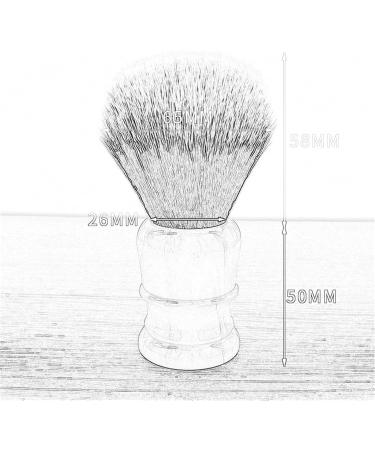 AnSafe Handmade High-Quality Shaving Brush | Durable Portable Beard Foam Brush for Wet Shaving - Buy Online on GoSupps.com