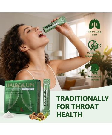 HAIBEILUN Monk Fruit Tangerine Peel Instant Oral Powder Sugar Free Throat Relief Lung Support Natural Herbal Direct Drink No Water Needed 15 Sticks Throat Comfort Respiratory Health - Buy Online on GoSupps.com