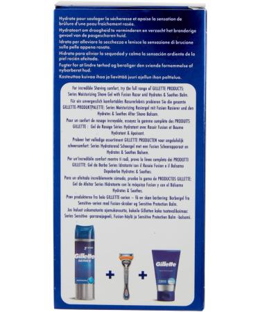 Gillette Aftershave Balm 3-in-1 with SPF +15 100ml | Moisturizes and Soothes Skin - Buy Online on GoSupps.com