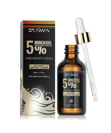 5% Minoxidil Hair Growth Serum for Men and Women Hair Growth Serum Oil for Hair Loss for Women Safest Hair Growth Minoxidil Treatment for Boosting Follicles Hair Regrowth Treatments