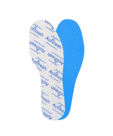 Odor Control Insoles - Kaps Actifresh - Shoe Insoles Made in Europe - (Men/US 10/43 EUR) Men / US 10 / 43 EUR