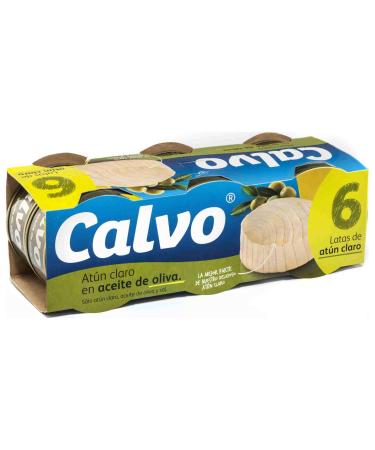 At n Claro Calvo In Olive Oil Pack 4+2 x 52gr