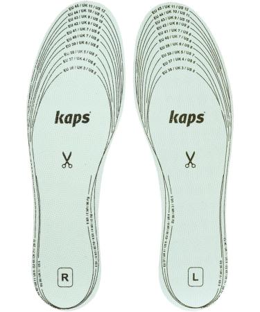 KAPS Bamboo Insoles - Activated Carbon Shoe Inserts for Fungal Infections Foot Odor & Athlete's Foot - Unisex Foot Care Solution for Healthy Feet - Buy Online on GoSupps.com