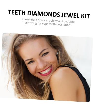 Minkissy 10 Packs Self-Adhesive Tooth Jewelry | Acrylic Crystals & Diamond Decor for Teeth | Unique Accessories for Stunning Smile - Buy Online on GoSupps.com