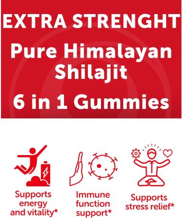 Lunakai USA Made Ashwagandha KSM-66 & Shilajit Advanced Gummies Bundle Mood Balance & Adaptogen Support 60 Non-GMO Gummies Each - Buy Online on GoSupps.com