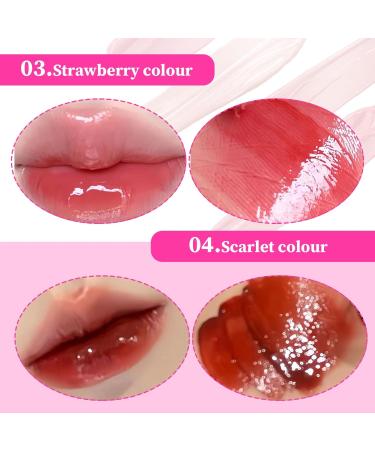 Katyjun 5pcs Lip Gloss for Girls Long Lasting Lip Oil Korean Style - Buy Online on GoSupps.com