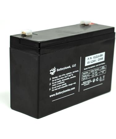 Buy (2 Pack) UB6120 6V 12AH Lead Acid Battery - PS-6100 SLA F1 BP106T2 BP86 | International Shipping Available - Buy Online on GoSupps.com