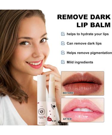 Lip Lightening for Dark Lips Lip Balm Stick Moisturizing Lip Balm Whitening & Brightening Lip Balm Lips Pink Bleaching Cream Balm Lip Balm Set Remove Dark Lips Lip Repair Balm Hydrating Lip Balm - Buy Online on GoSupps.com