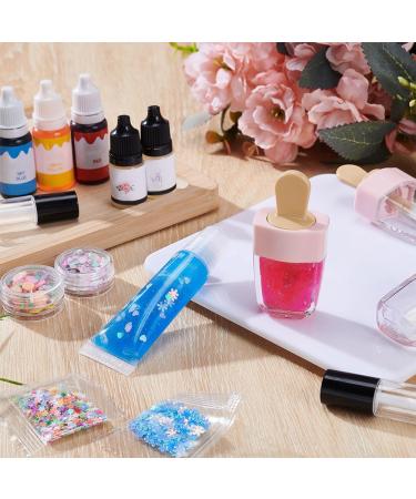 WEBEEDY DIY Lip Gloss Making Kit 30 Pieces DIY Lip Gloss Handmade Set with Moisturizing Lip Gloss Base Lip Gloss Tubes Lip Gloss Pigment for Adults Women DIY Makeup Set for Birthday - Buy Online on GoSupps.com