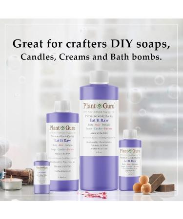 Buy Plant Guru Eat It Raw Fragrance Oil 8 fl. oz - Aromatherapy Scented Oil for DIY Soap Candles Bath Bombs & Reed Diffusers - International Shipping Available - Buy Online on GoSupps.com