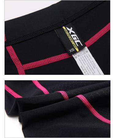 Buy XGC Women's Long Bicycle Pants - High Elasticity Breathable 4D Sponge Padding for Comfort | International Shipping Available - Buy Online on GoSupps.com