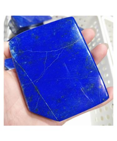 Genuine Lapis Lazuli Polished Freeform Palm Crystals Natural Spiritual Stone Age Decorative 1PC ZJGIDTEM (Size : 420-470g one)