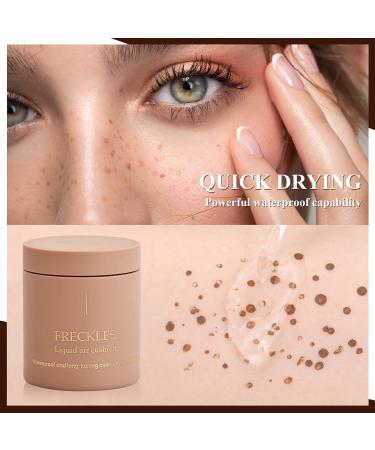 Vesaneae Fast Waterproof and Durable Stamp for Fake Freckles Waterproof Quick Dry Freckle Marker Natural Freckle Makeup Pad - Buy Online on GoSupps.com
