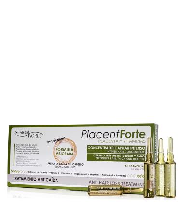 PlacentForte Plaquenta and Vitamins 12 ampoules SesioMWorld®, 10 milliliter, 1