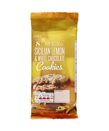 Marks and Spencer Marks and Spencer M&S Food Vegetarian Sicilian Butter Cookies with Lemon and White Chocolate | 2 x 225 g