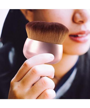 Self Tanning Brush Large Head Extra Dense Bristles Tanning Applicator Bronzer Blend Foundation Applicator for Neck Arm Back Leg Concealer Rose Gold - Buy Online on GoSupps.com