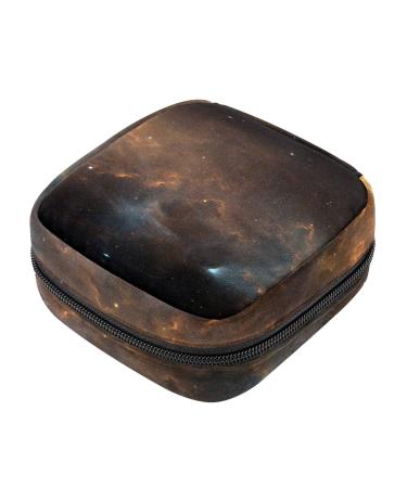 Guantierendiy Galaxy Starry Sky Sanitary Napkin Storage Bag Large Capacity Menstrual Cup Pouch Girls Travel Portable Small Makeup Sanitary Pads Organizer Color 8