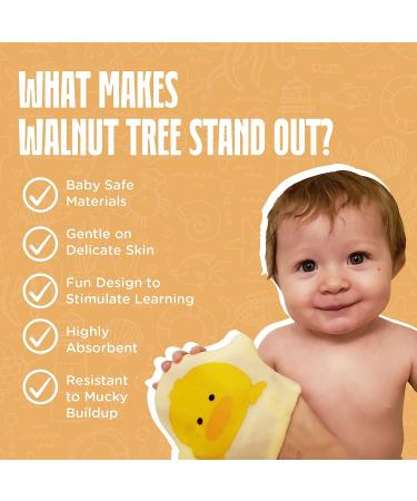 Bath Sponge Gift for Babies & Toddlers | Natural & Gentle Exfoliating Loofah | Pediatrician Approved - Buy Online on GoSupps.com