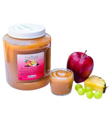 FruitBlendz Pureed Food for Adults with Dysphagia (Fruit Cocktail, IDDSI Level 4) Fruit Cocktail 1