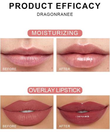 Lip Gloss 6 Lip Gloss Set Fruit Flavored Moisturizing Lipsticks Transparent Lip Plumper Lip Enhancer Roller Ball Lip Oil - Buy Online on GoSupps.com