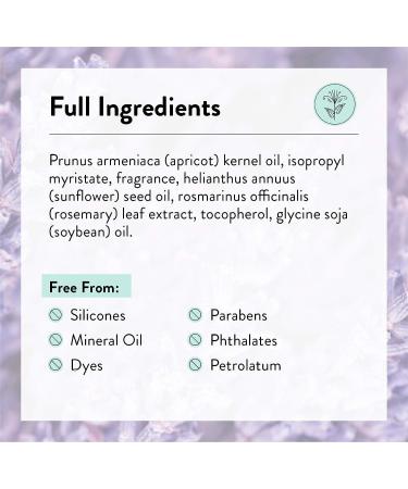 J R Watkins Lavender Body Oil Mist - 6 fl oz | Hydrating and Soothing Formula - Buy Online on GoSupps.com