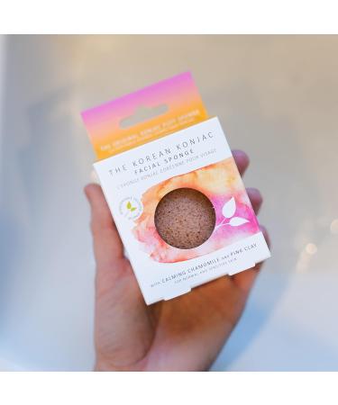 The Konjac Sponge Co Premium Facial Puff Sponge with Chamomile - Buy Online on GoSupps.com