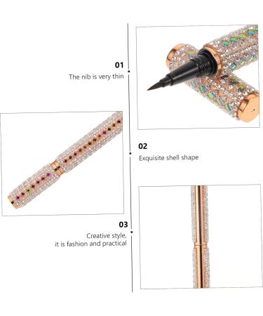 Outanaya 1pc Eyeliner Cosmetic Accessory Eye Liner Pen Wing Gel Removing Tool Makeup Accessory Plastic 1 count (Pack of 1) As Shown - Buy Online on GoSupps.com