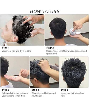  HTRUIYATY Natural colored wax for temporary hair coloring plant-based formula washable for women and men 120 g matte gold - Buy Online on GoSupps.com