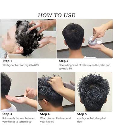 Buy 120g Red Hair Wax - Temporary Unisex Hair Color Dye Washable Plant Formula Natural Finish - Buy Online on GoSupps.com