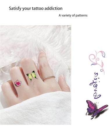 60 Sheets Flowers Temporary Tattoos Stickers Waterproof Butterfly Flower Temporary Tattoos Stickers For Women Multiple Design Styles - Buy Online on GoSupps.com