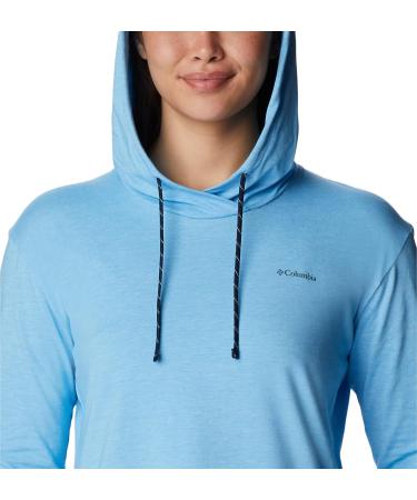 Columbia Women's Sun Trek Hooded Pullover - Vista Blue Heather (X-Large) - Buy Online on GoSupps.com