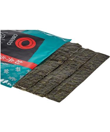 Obento Yaki Nori Premium Roasted Sushi Seaweed 10 Sheets in a Resealable Pack 25g - Buy Online on GoSupps.com