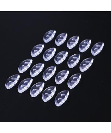 Healifty 10 Pairs Silicone Nose Pads - Anti-Slip Soft Eyeglass Bridge Pads (Transparent) - International Shipping Available - Buy Online on GoSupps.com