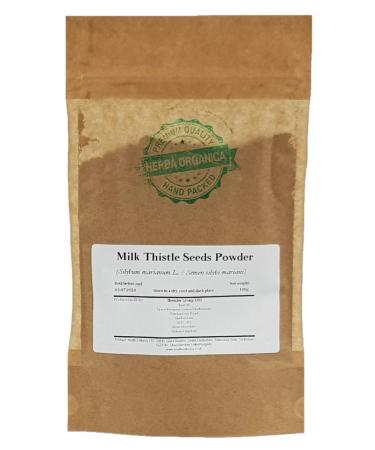 Herba Organica Milk Thistle Seeds Powder - Silybum Marianum L (100g) 100 Ounce (Pack of 1)