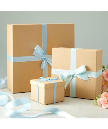 6-Pack Decorative Nested Gift Boxes with Lids - Assorted Sizes, Square Nesting Boxes for Presents, Wedding, Birthday, DIY - Stackable and Durable Thick Paper Board - Buy Online on GoSupps.com