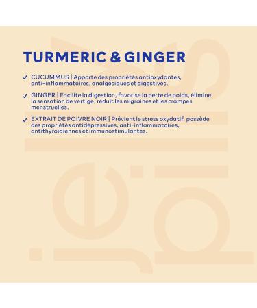 Jelly Pills Turmeric Ginger and Black Pepper - 70 Vegan Gummies with Orange Taste - Turmeric Extract - No added sugar - Anti - Buy Online on GoSupps.com